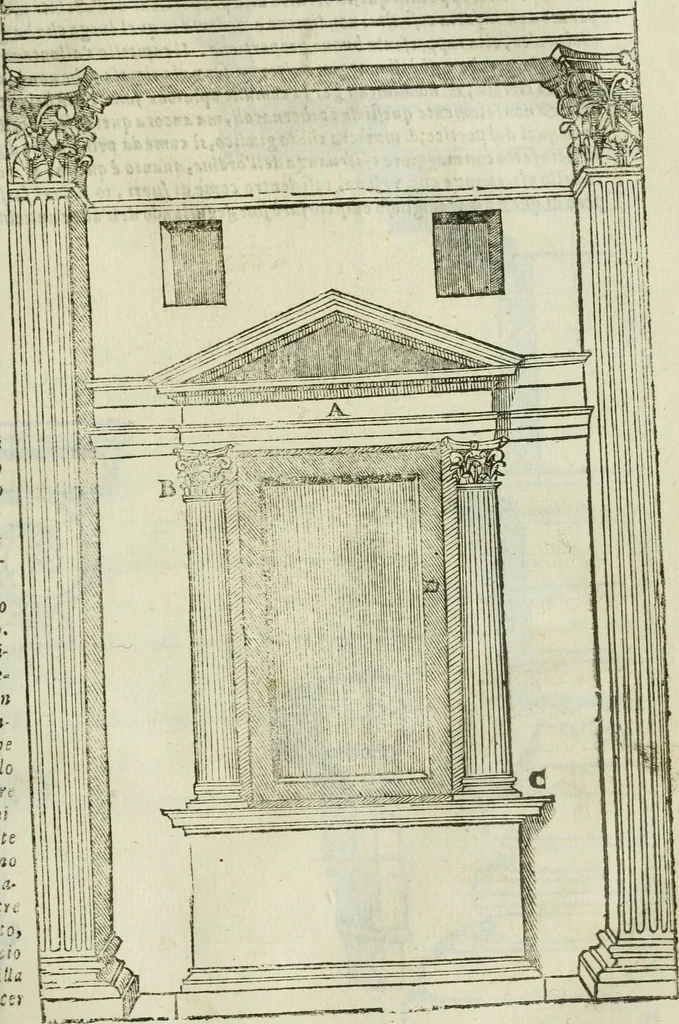 An illustration from Tutte l'opere d'archittetura, et prospetiua, 1619, leaf 156