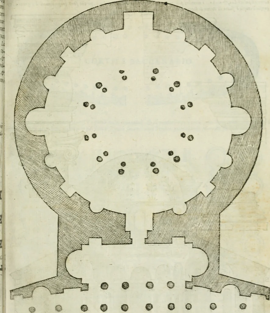 An illustration from Tutte l'opere d'archittetura, et prospetiua, 1619, leaf 160