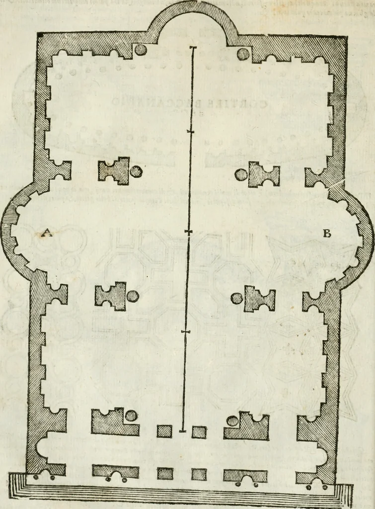An illustration from Tutte l'opere d'archittetura, et prospetiua, 1619, leaf 163
