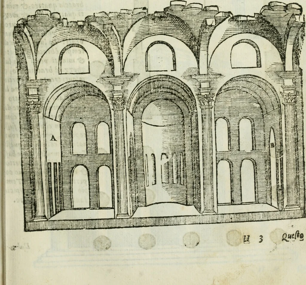 An illustration from Tutte l'opere d'archittetura, et prospetiua, 1619, leaf 164