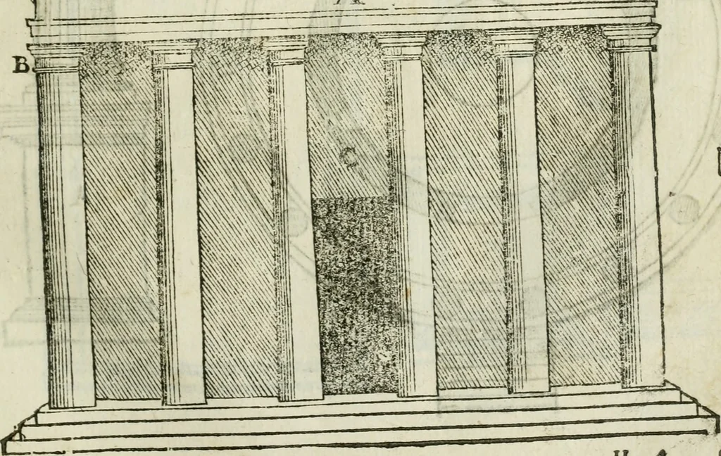 An illustration from Tutte l'opere d'archittetura, et prospetiua, 1619, leaf 166