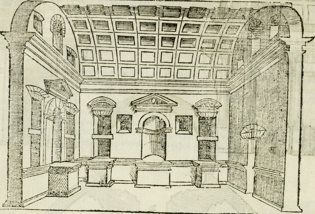An illustration from Tutte l'opere d'archittetura, et prospetiua, 1619, leaf 171