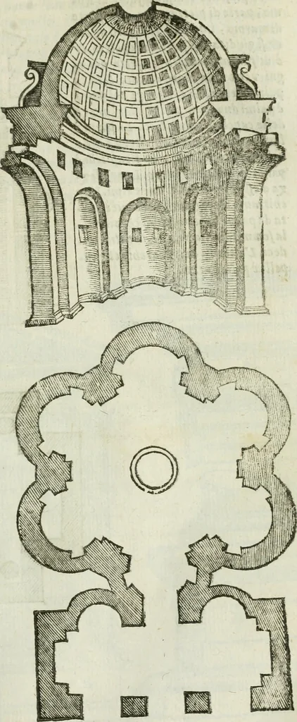 An illustration from Tutte l'opere d'archittetura, et prospetiua, 1619, leaf 172