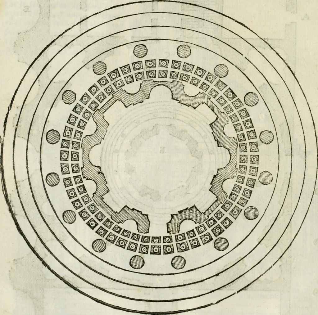 An illustration from Tutte l'opere d'archittetura, et prospetiua, 1619, leaf 181