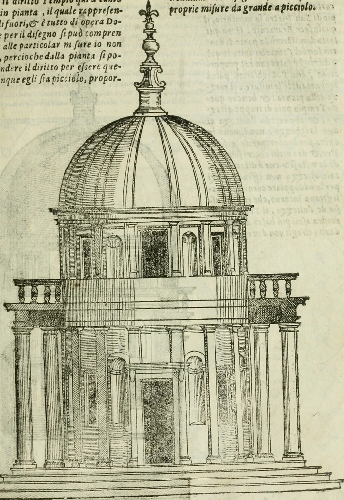 An illustration from Tutte l'opere d'archittetura, et prospetiua, 1619, leaf 182