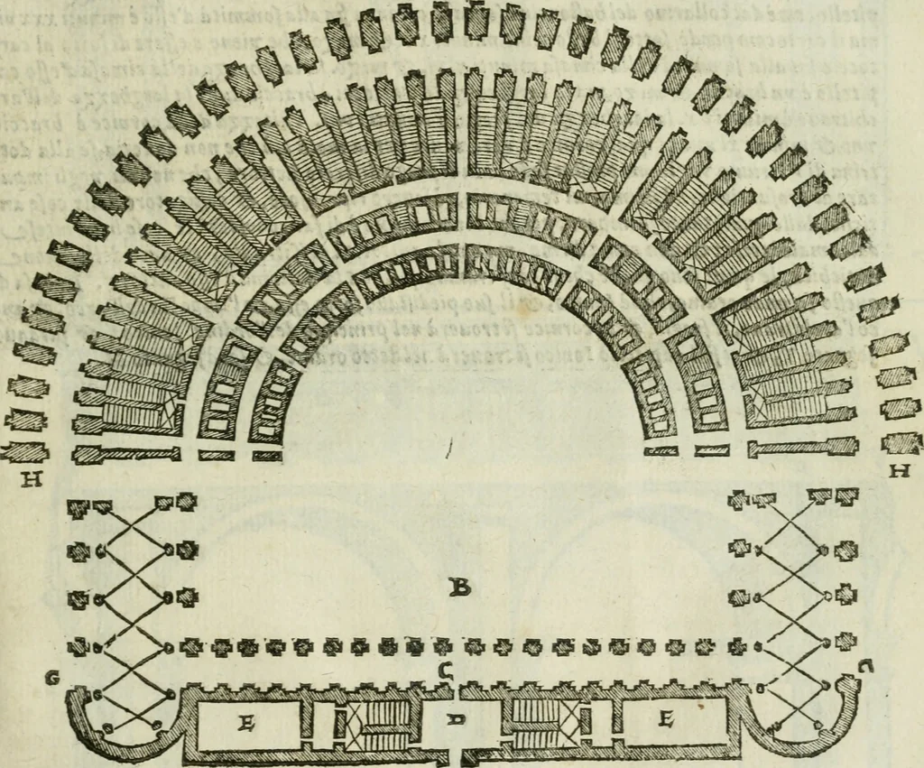 An illustration from Tutte l'opere d'archittetura, et prospetiua, 1619, leaf 186