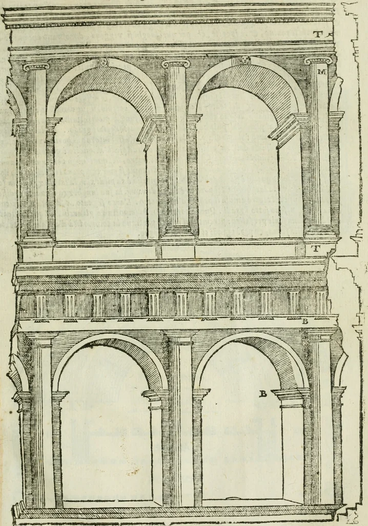 An illustration from Tutte l'opere d'archittetura, et prospetiua, 1619, leaf 188