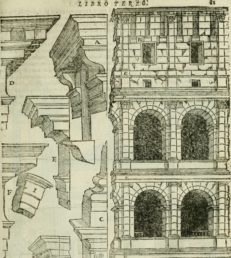 An illustration from Tutte l'opere d'archittetura, et prospetiua, 1619, leaf 208