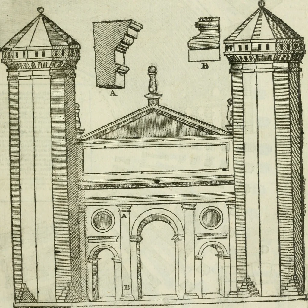 An illustration from Tutte l'opere d'archittetura, et prospetiua, 1619, leaf 210