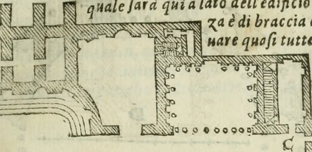 An illustration from Tutte l'opere d'archittetura, et prospetiua, 1619, leaf 228