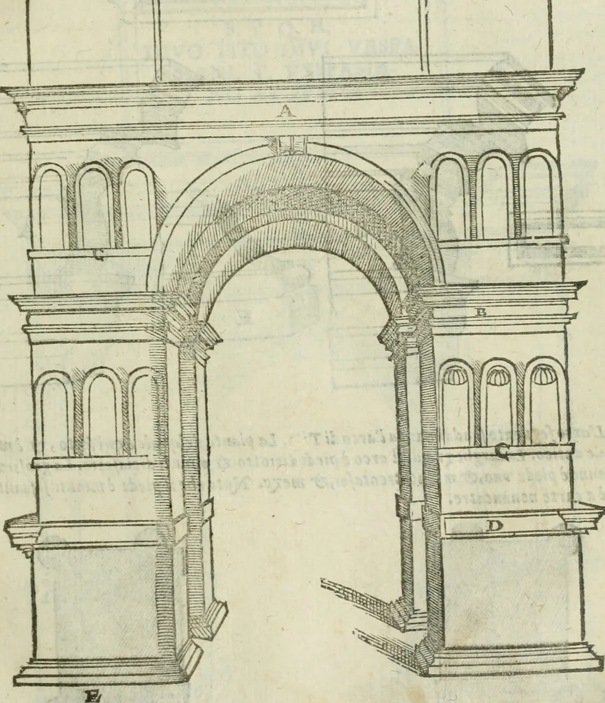 An illustration from Tutte l'opere d'archittetura, et prospetiua, 1619, leaf 242