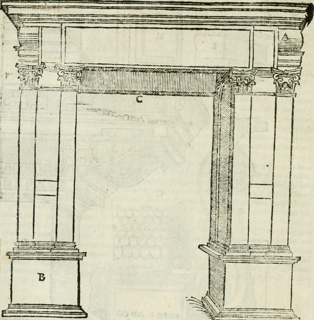 An illustration from Tutte l'opere d'archittetura, et prospetiua, 1619, leaf 247