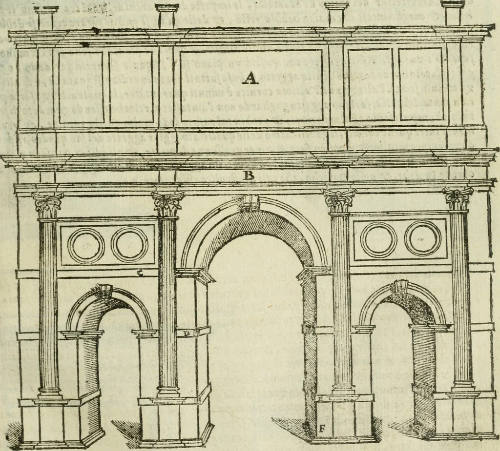 An illustration from Tutte l'opere d'archittetura, et prospetiua, 1619, leaf 258