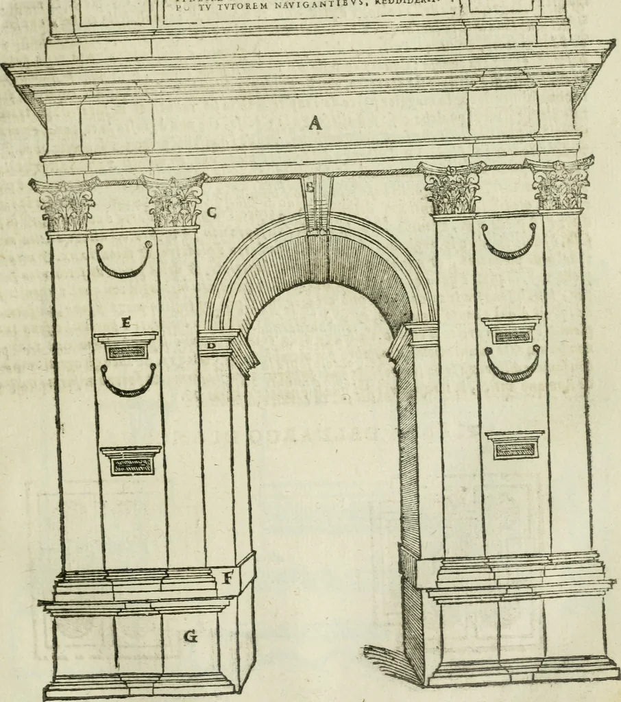 An illustration from Tutte l'opere d'archittetura, et prospetiua, 1619, leaf 262