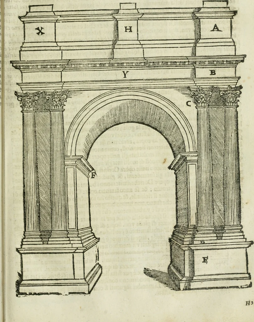 An illustration from Tutte l'opere d'archittetura, et prospetiua, 1619, leaf 266