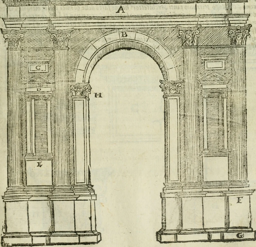 An illustration from Tutte l'opere d'archittetura, et prospetiua, 1619, leaf 270