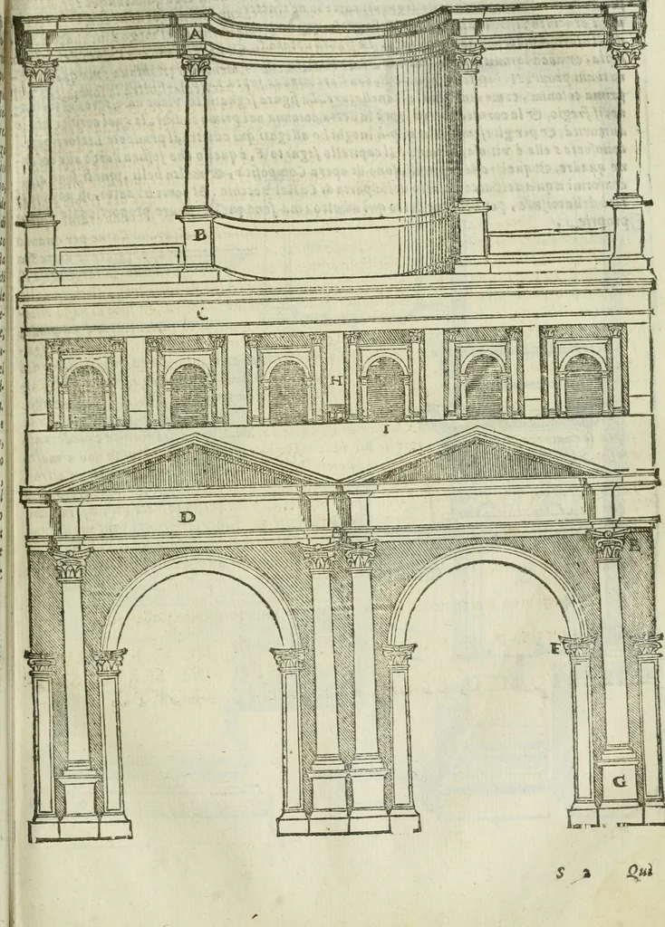 An illustration from Tutte l'opere d'archittetura, et prospetiua, 1619, leaf 274