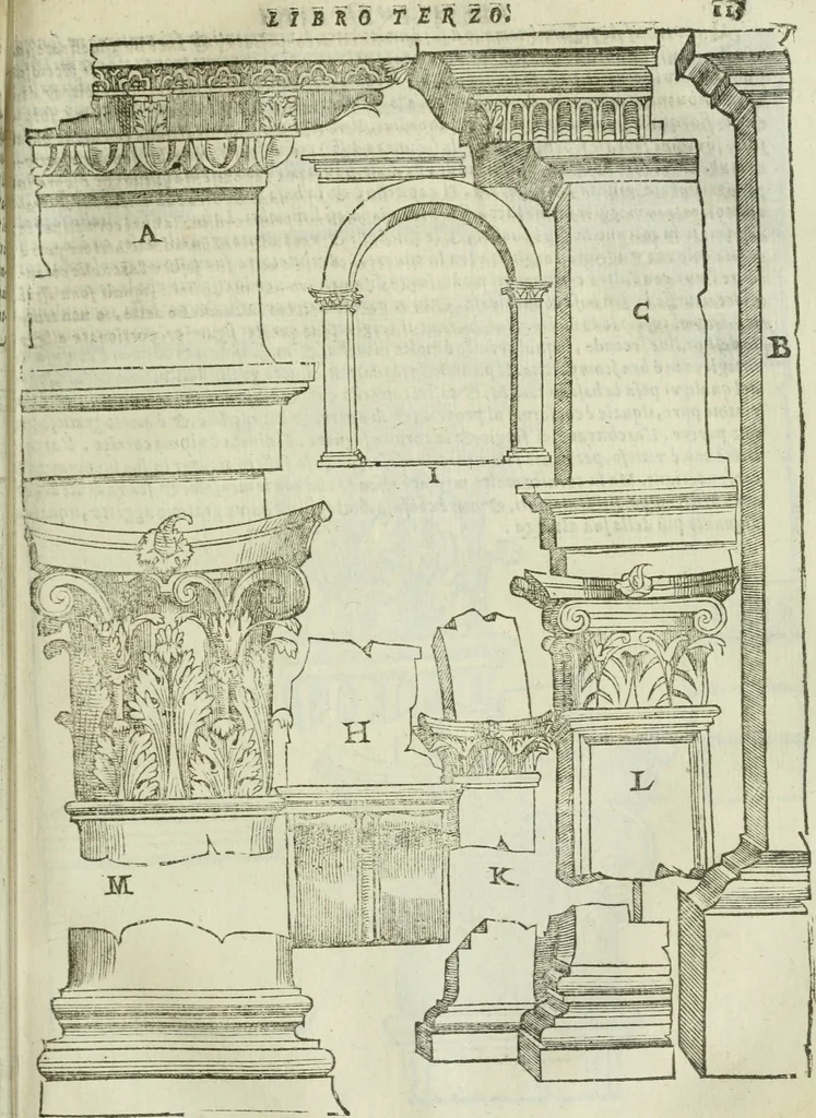 An illustration from Tutte l'opere d'archittetura, et prospetiua, 1619, leaf 276