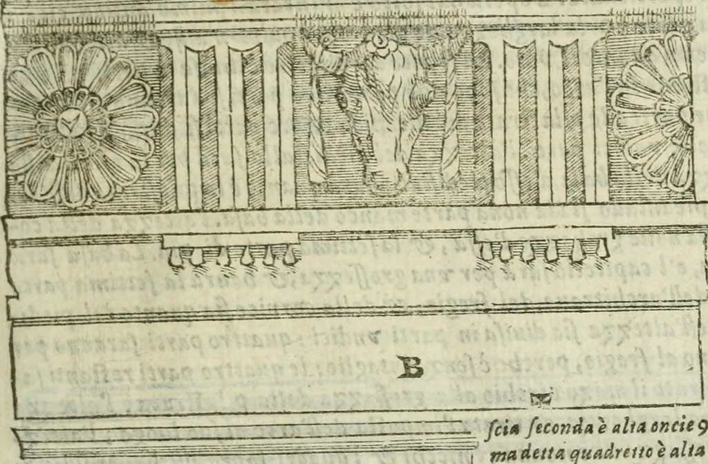 An illustration from Tutte l'opere d'archittetura, et prospetiua, 1619, leaf 280