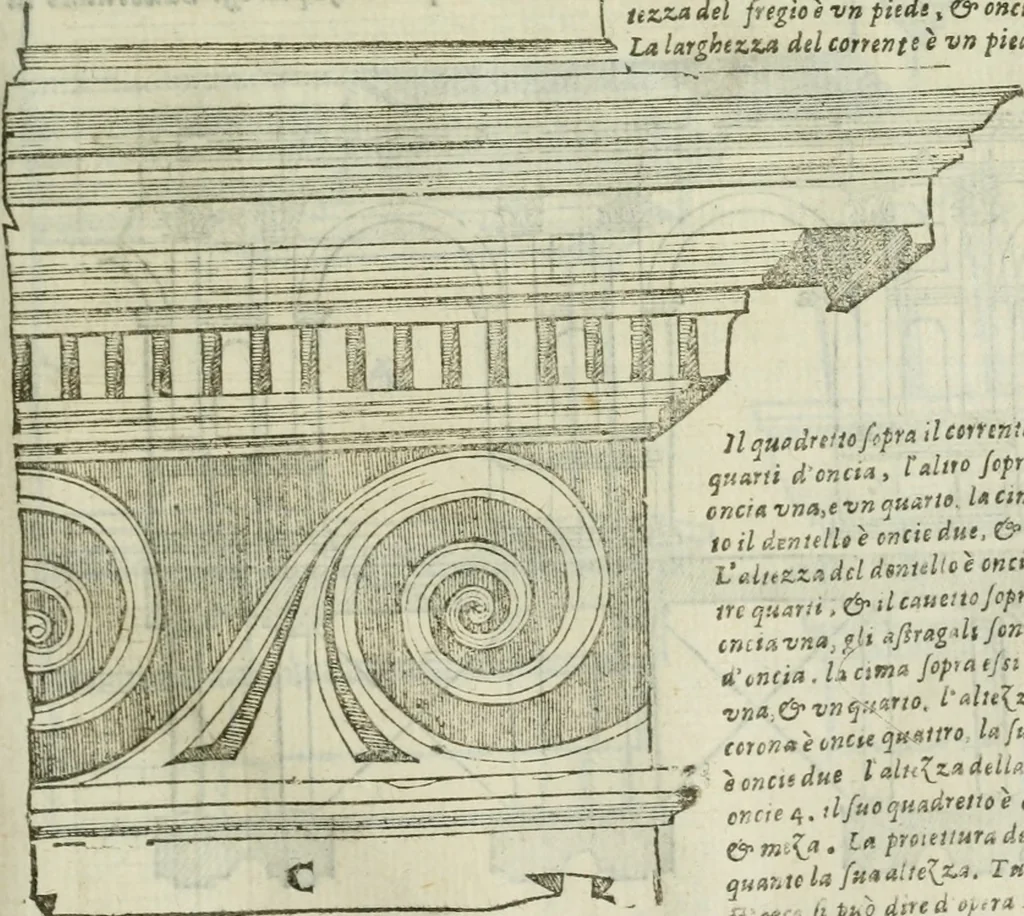 An illustration from Tutte l'opere d'archittetura, et prospetiua, 1619, leaf 280
