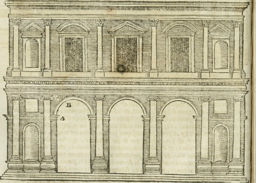 An illustration from Tutte l'opere d'archittetura, et prospetiua, 1619, leaf 289