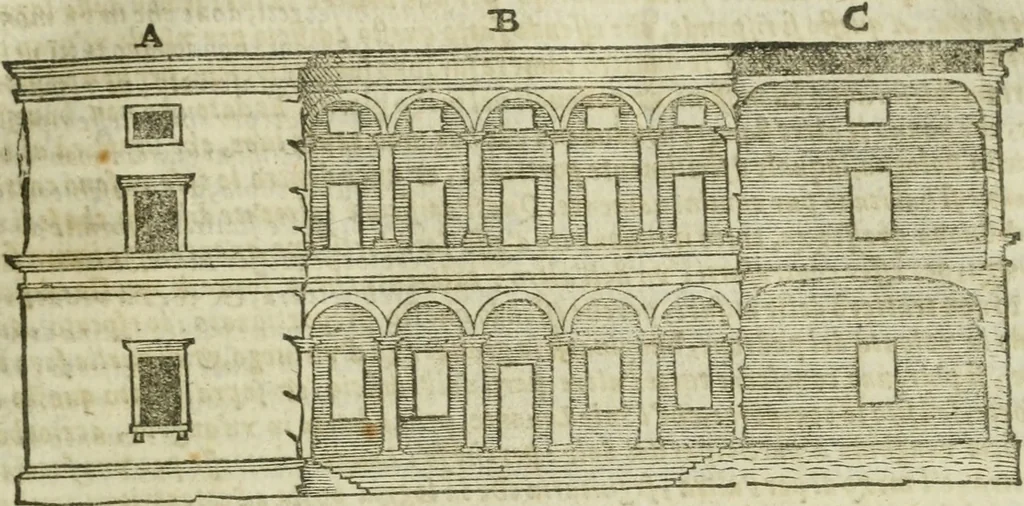 An illustration from Tutte l'opere d'archittetura, et prospetiua, 1619, leaf 290