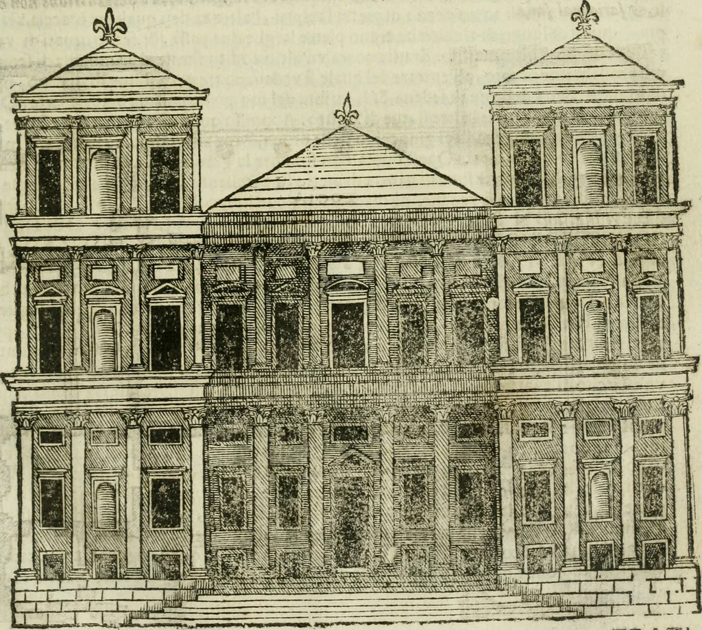 An illustration from Tutte l'opere d'archittetura, et prospetiua, 1619, leaf 292