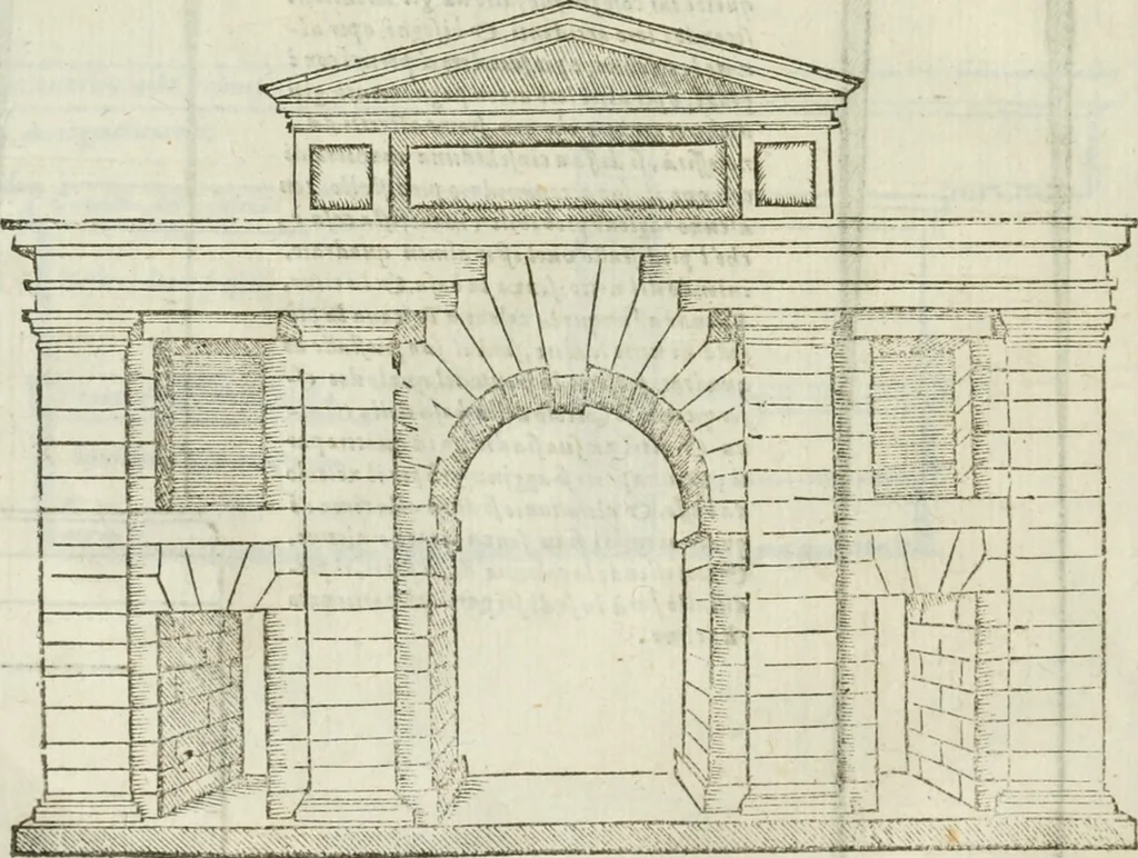 An illustration from Tutte l'opere d'archittetura, et prospetiua, 1619, leaf 305
