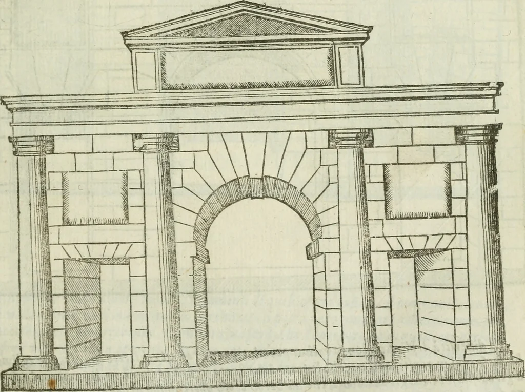 An illustration from Tutte l'opere d'archittetura, et prospetiua, 1619, leaf 306
