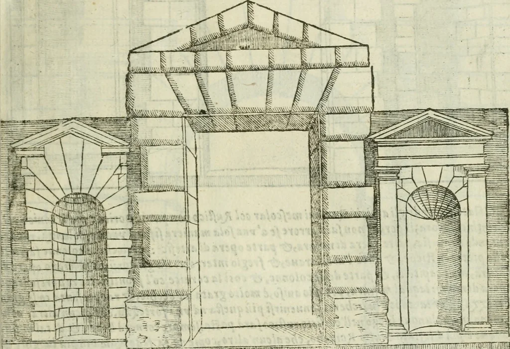 An illustration from Tutte l'opere d'archittetura, et prospetiua, 1619, leaf 312