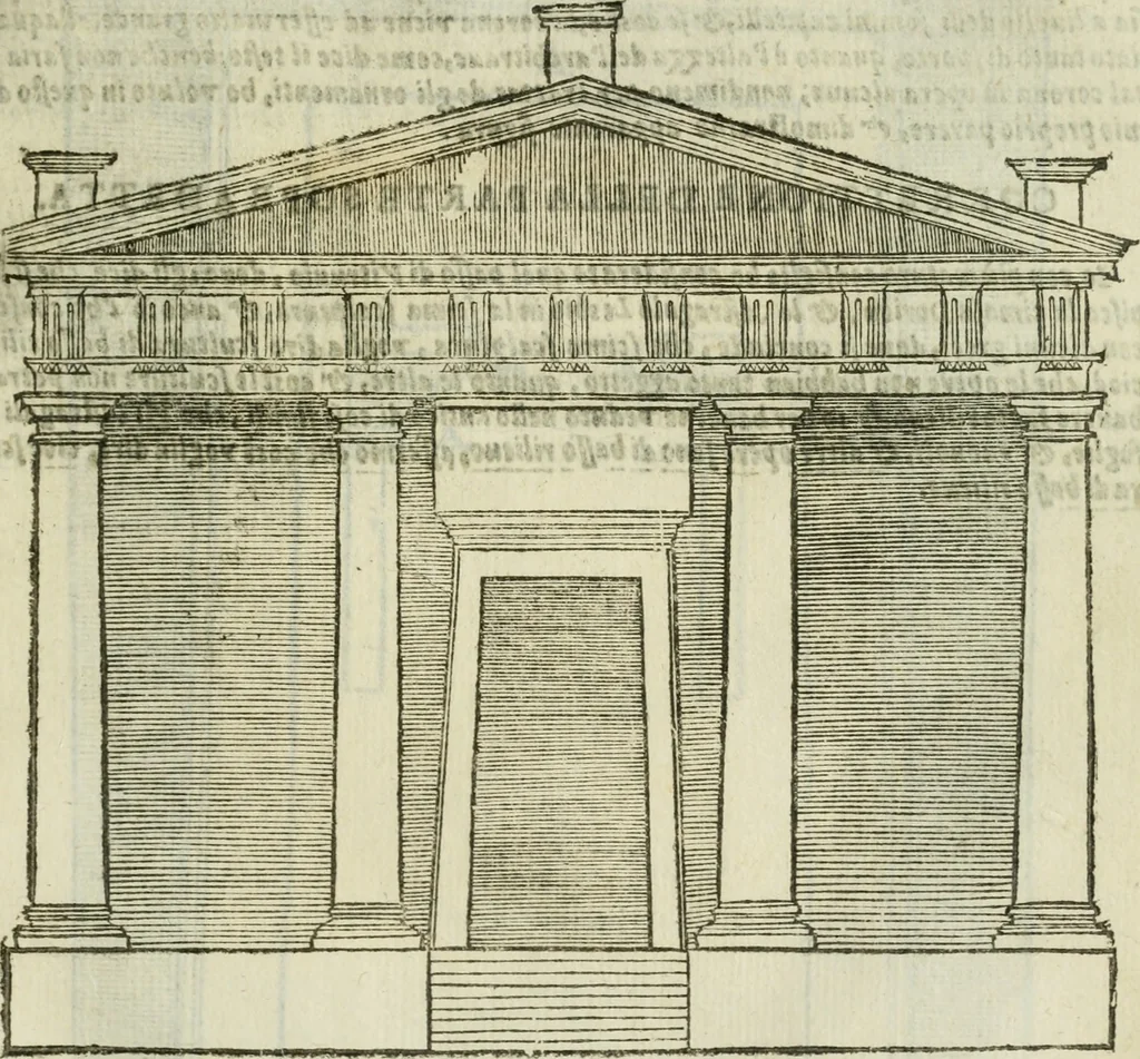 An illustration from Tutte l'opere d'archittetura, et prospetiua, 1619, leaf 332
