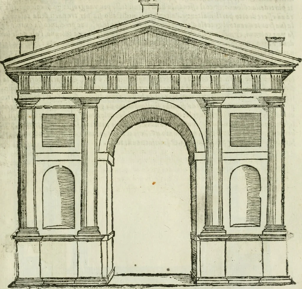 An illustration from Tutte l'opere d'archittetura, et prospetiua, 1619, leaf 344