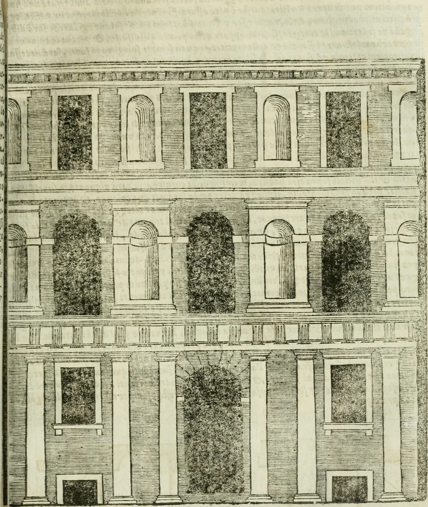 An illustration from Tutte l'opere d'archittetura, et prospetiua, 1619, leaf 348