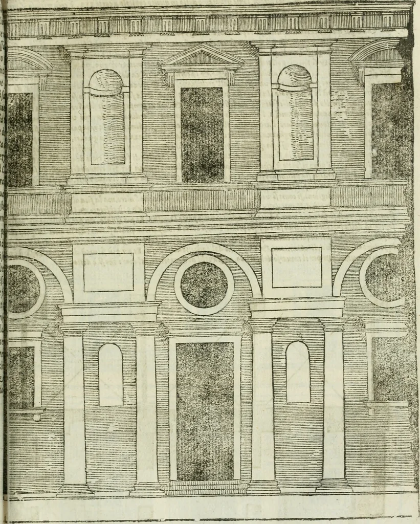 An illustration from Tutte l'opere d'archittetura, et prospetiua, 1619, leaf 350