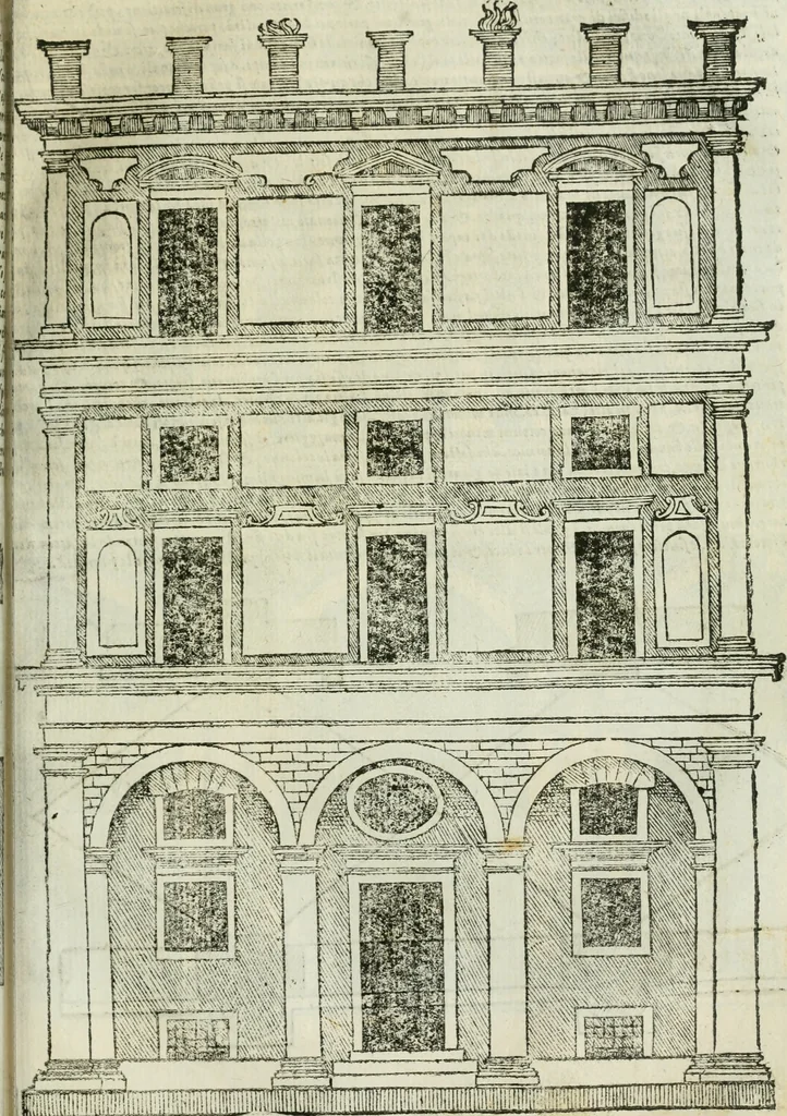 An illustration from Tutte l'opere d'archittetura, et prospetiua, 1619, leaf 352