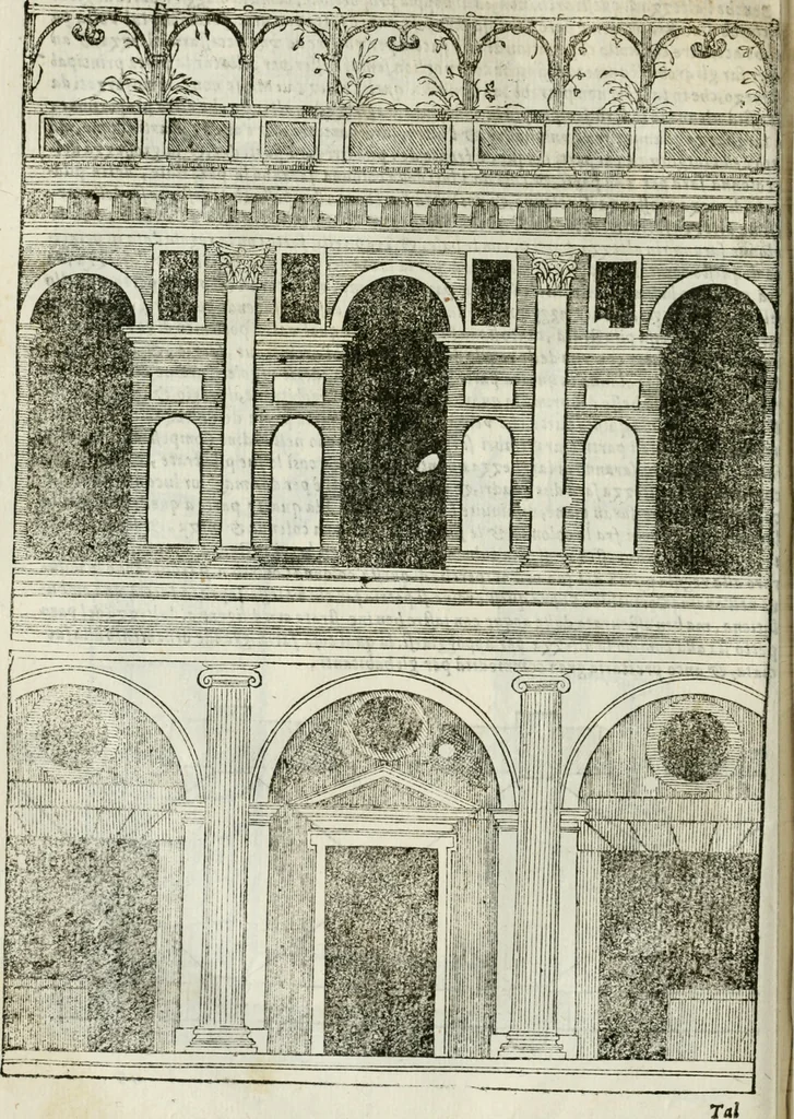 An illustration from Tutte l'opere d'archittetura, et prospetiua, 1619, leaf 377