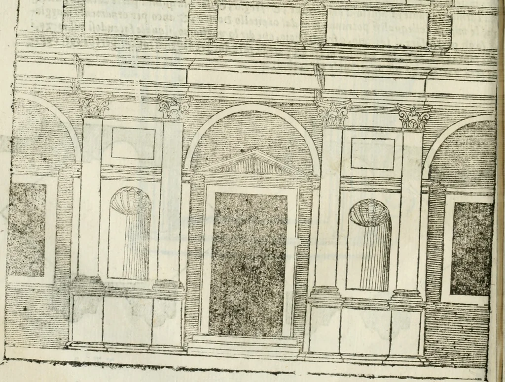 An illustration from Tutte l'opere d'archittetura, et prospetiua, 1619, leaf 395