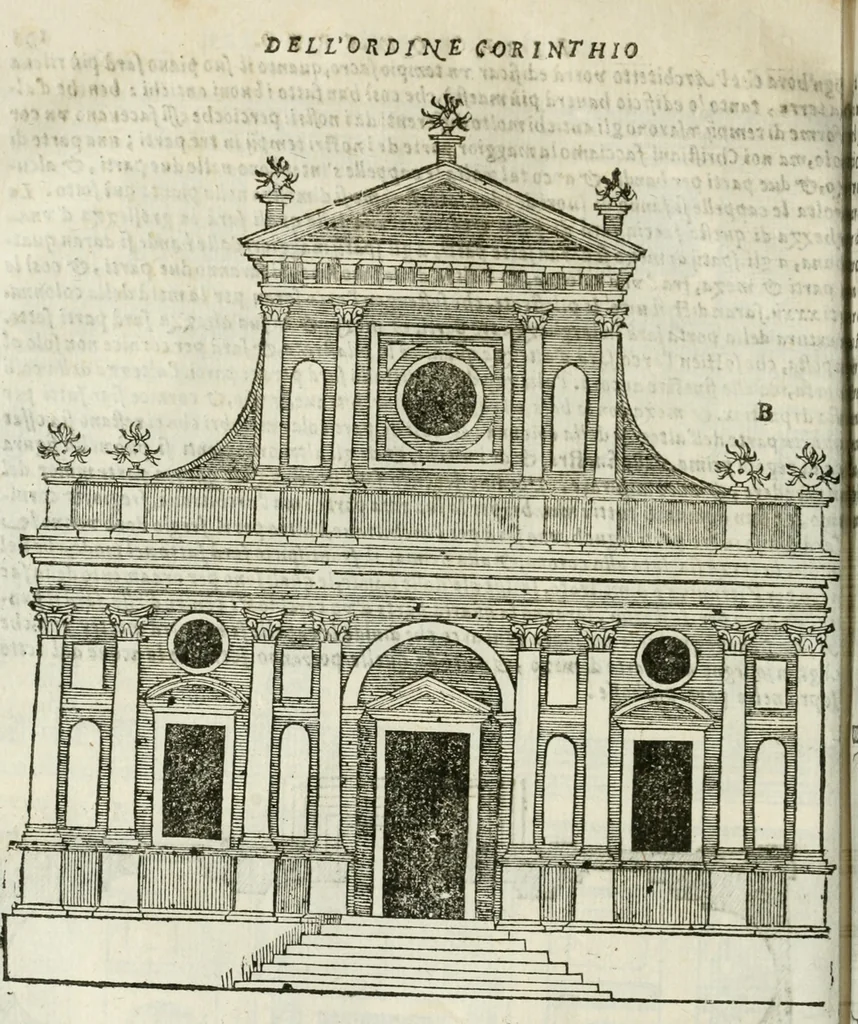 An illustration from Tutte l'opere d'archittetura, et prospetiua, 1619, leaf 397