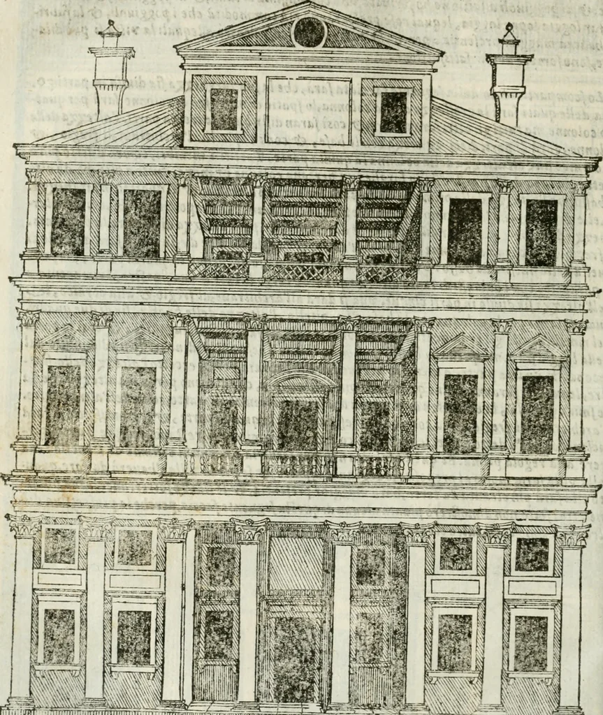 An illustration from Tutte l'opere d'archittetura, et prospetiua, 1619, leaf 401