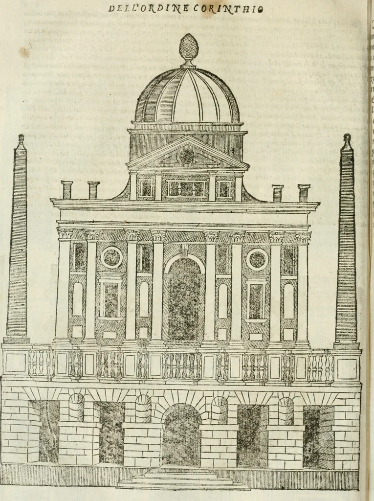 An illustration from Tutte l'opere d'archittetura, et prospetiua, 1619, leaf 405