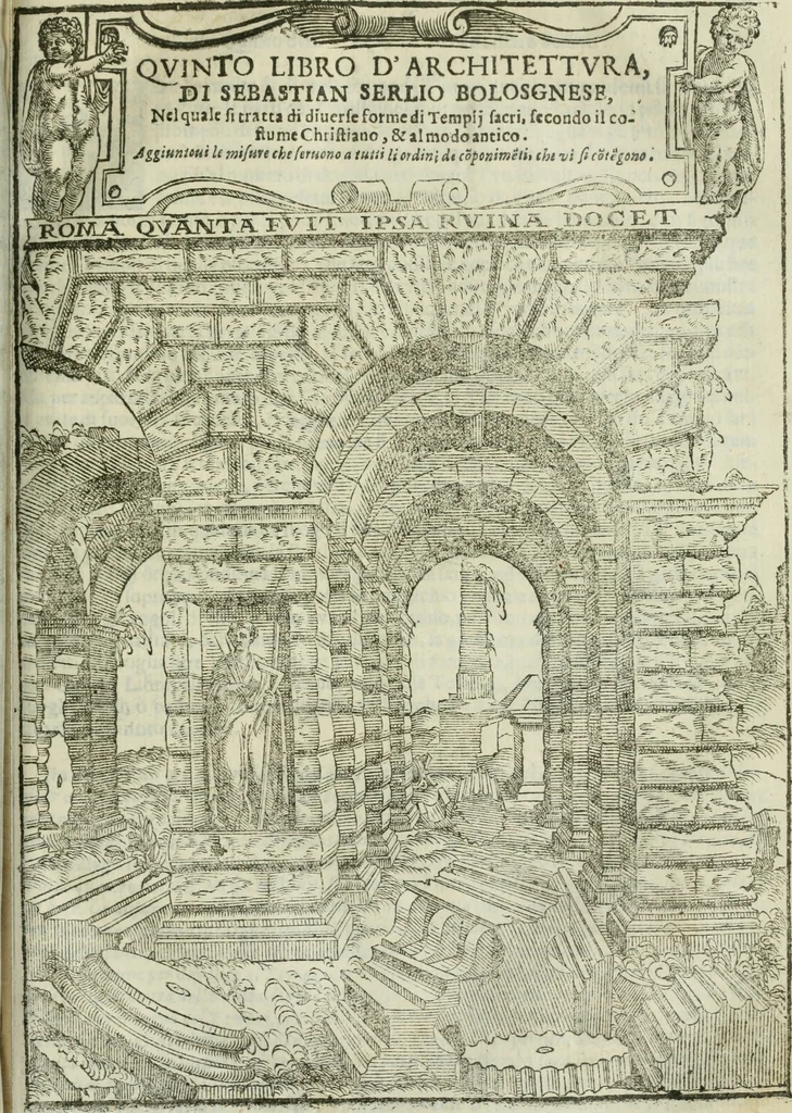 An illustration from Tutte l'opere d'archittetura, et prospetiua, 1619, leaf 448