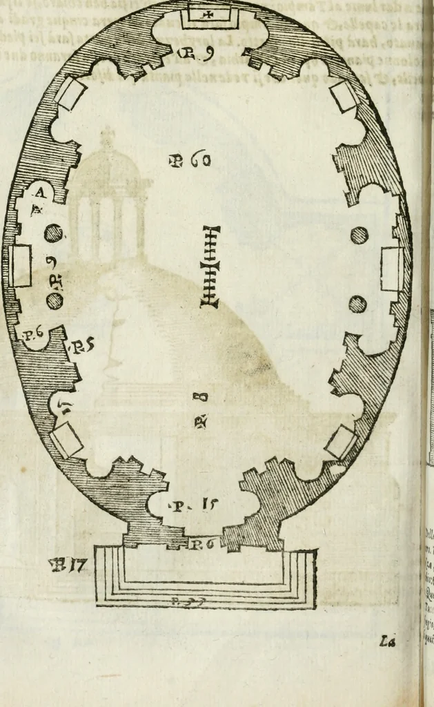 An illustration from Tutte l'opere d'archittetura, et prospetiua, 1619, leaf 455