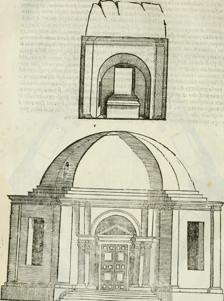 An illustration from Tutte l'opere d'archittetura, et prospetiua, 1619, leaf 461