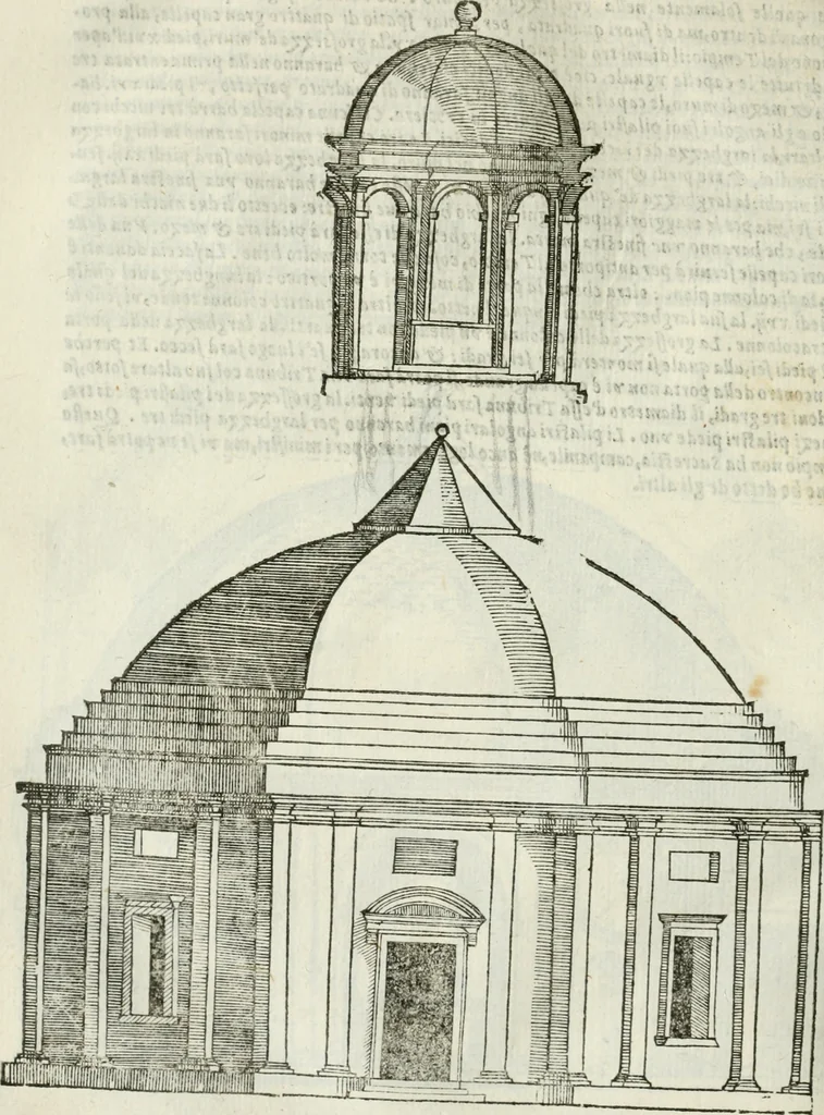 An illustration from Tutte l'opere d'archittetura, et prospetiua, 1619, leaf 465