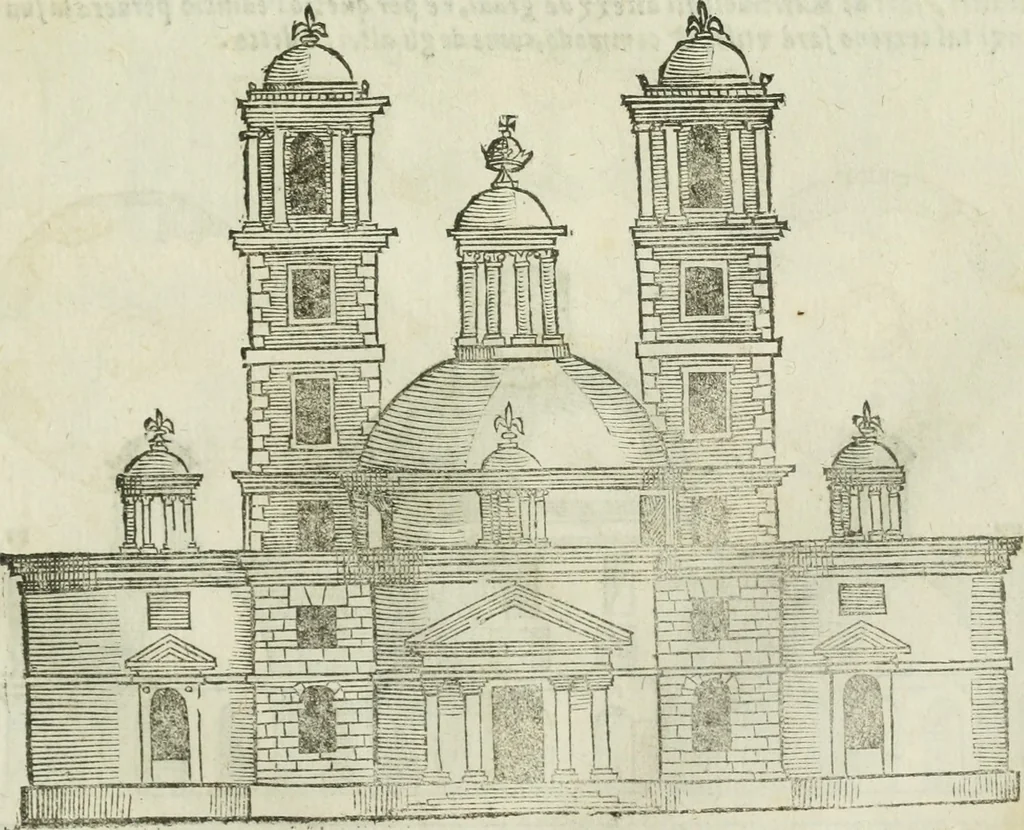 An illustration from Tutte l'opere d'archittetura, et prospetiua, 1619, leaf 470