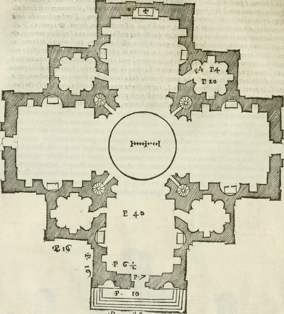 An illustration from Tutte l'opere d'archittetura, et prospetiua, 1619, leaf 473
