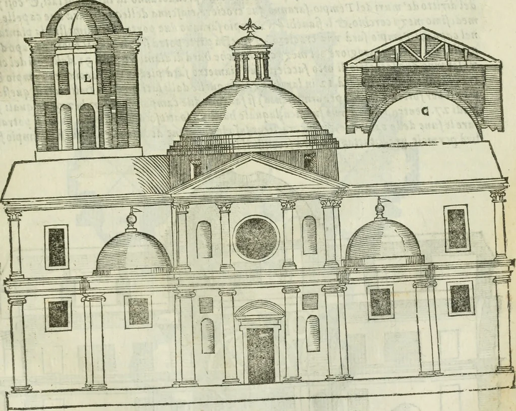 An illustration from Tutte l'opere d'archittetura, et prospetiua, 1619, leaf 474