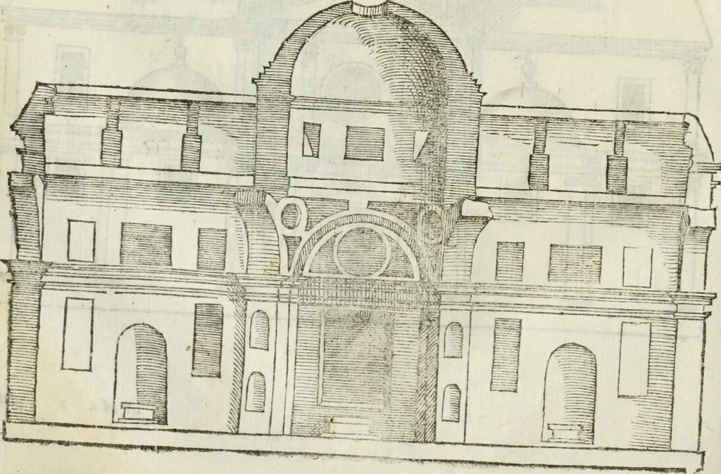 An illustration from Tutte l'opere d'archittetura, et prospetiua, 1619, leaf 475