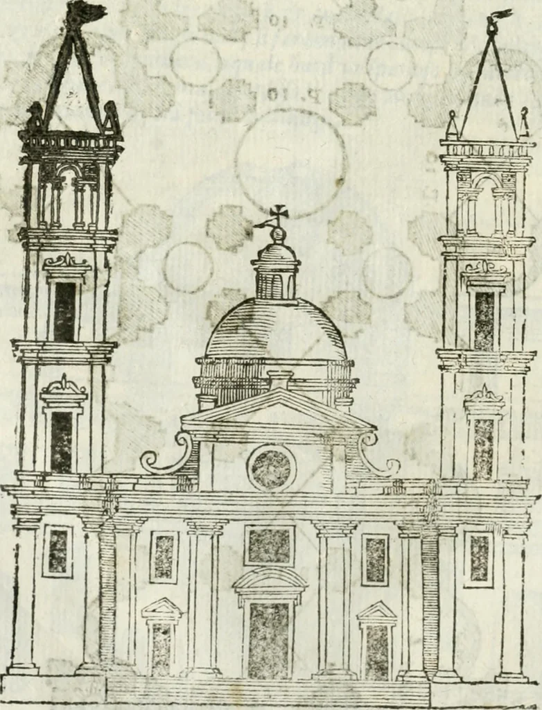 An illustration from Tutte l'opere d'archittetura, et prospetiua, 1619, leaf 477