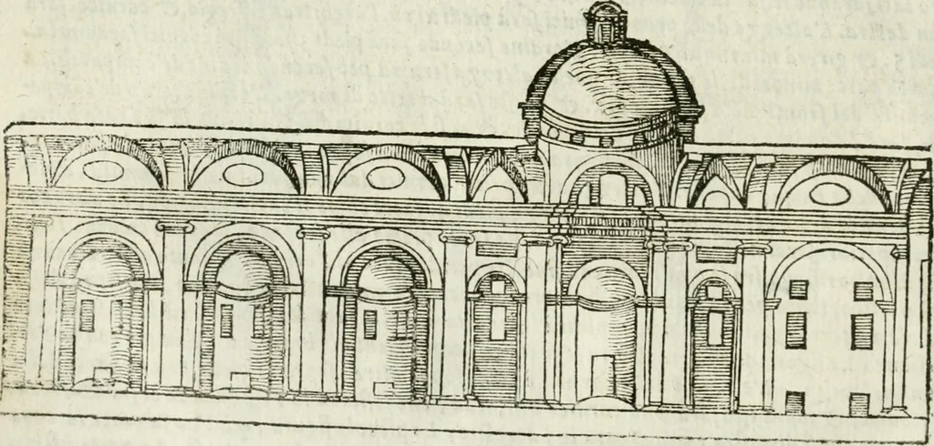 An illustration from Tutte l'opere d'archittetura, et prospetiua, 1619, leaf 479